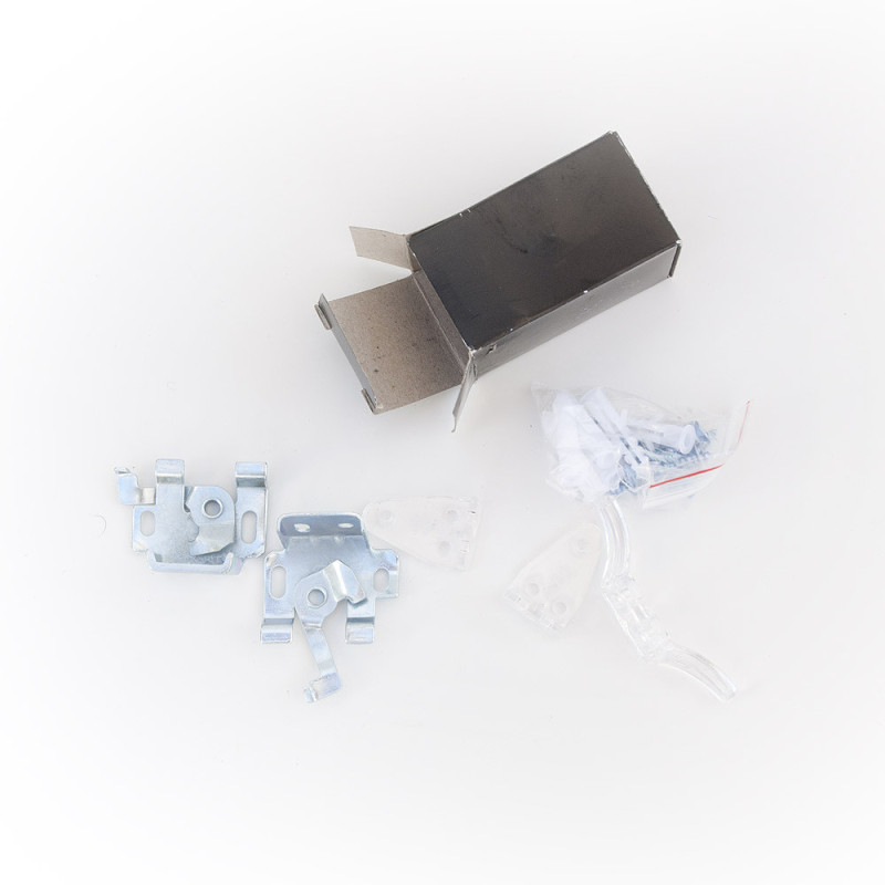 Kit - juego de 2 soportes para persiana veneciana lamas aluminio